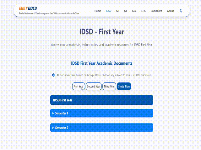 ENET'Com Docs platform demo